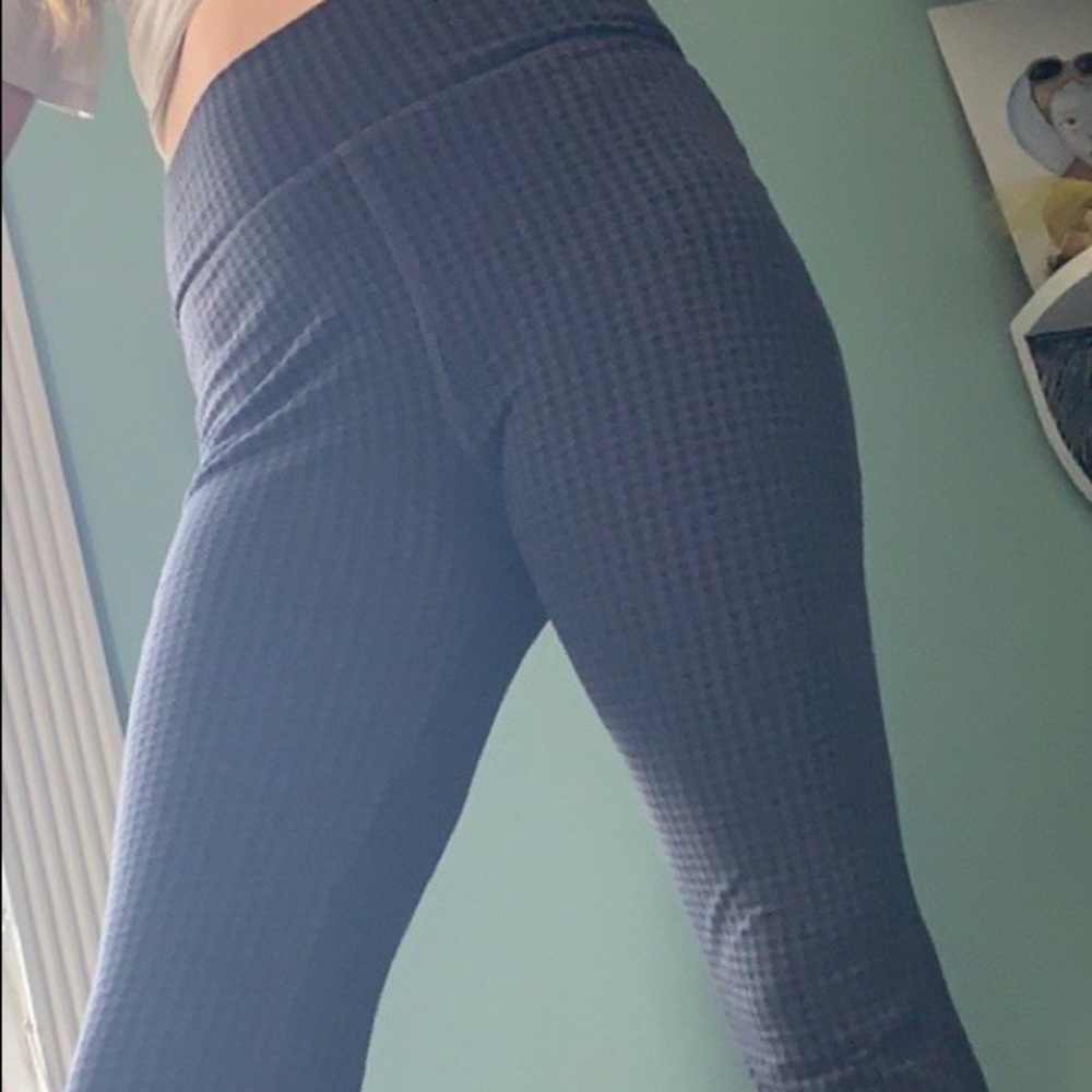 Lolly woolly doodle yoga pants houndstooth pattern